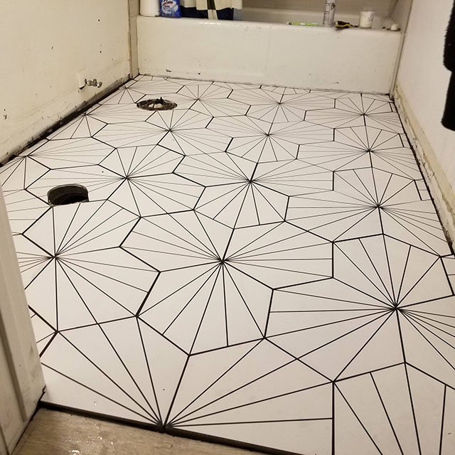 Bathroom Floor – Contemporary Finish