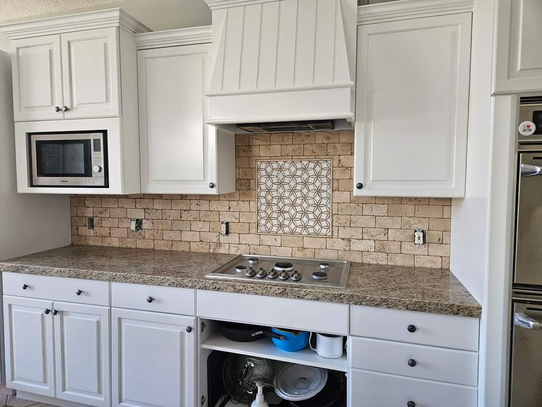 After: Kitchen Tile Upgrade